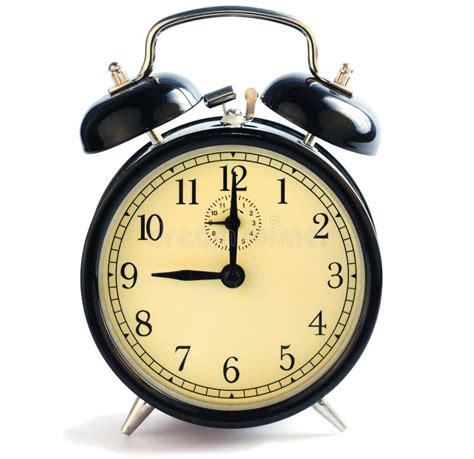alarm for 9 o'clock.